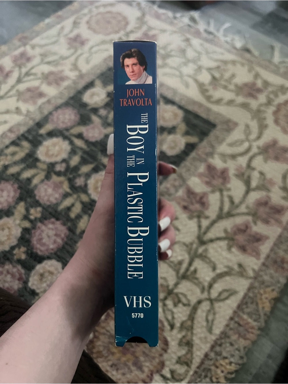 The Boy in the Plastic Bubble VHS - John Travolta - Blue Cover - Picture 3 of 4